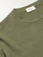 ALTEA - Dégradé Cotton Sweater - Green