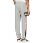 Gucci Grey Logo Band Sweatpants