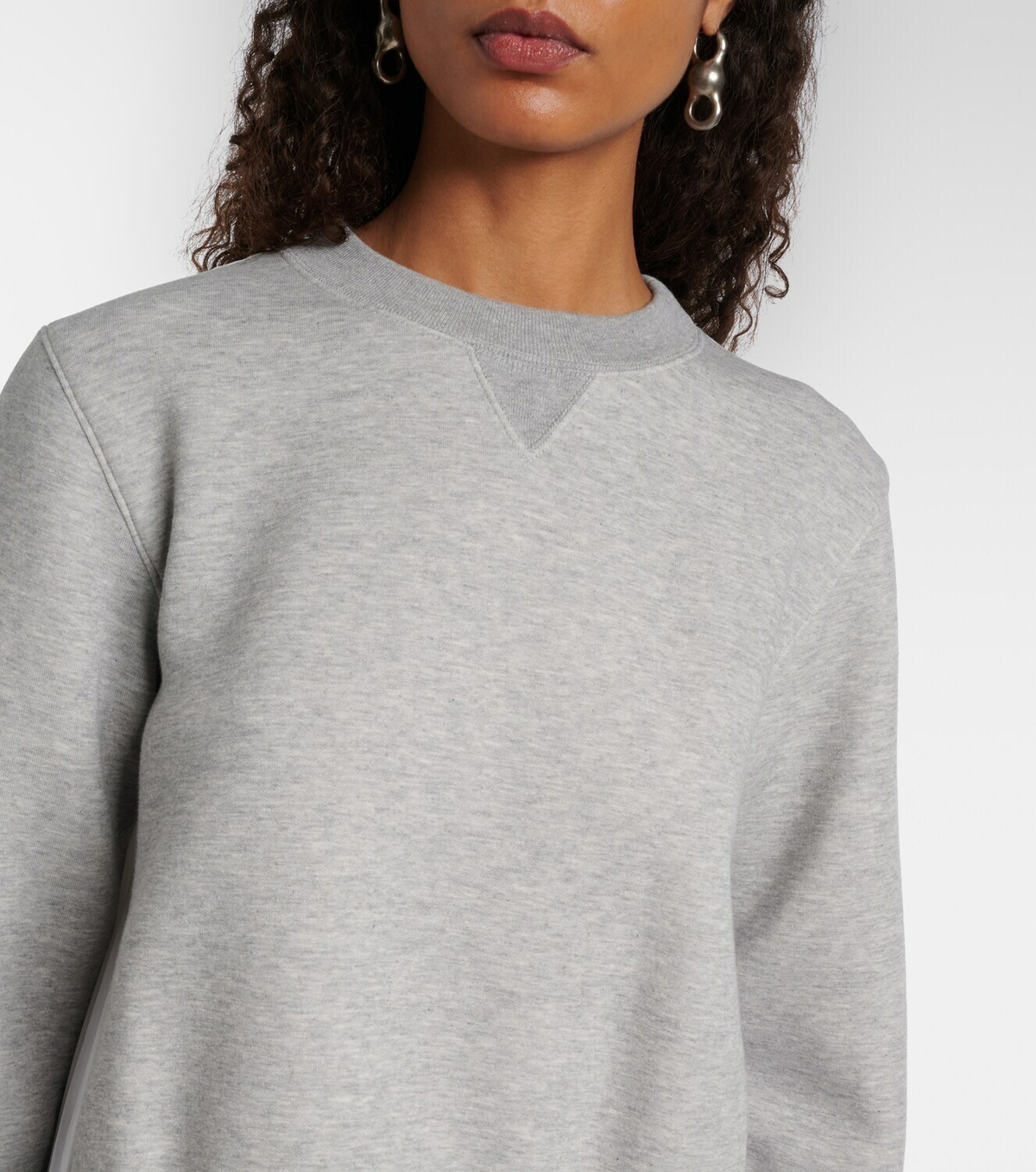 Sacai Cotton-blend sweatshirt