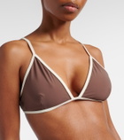 Brunello Cucinelli Monili bikini top
