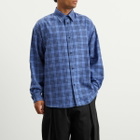 Sage Nation Men's Chisholm Check Shirt in Royal Blue Check