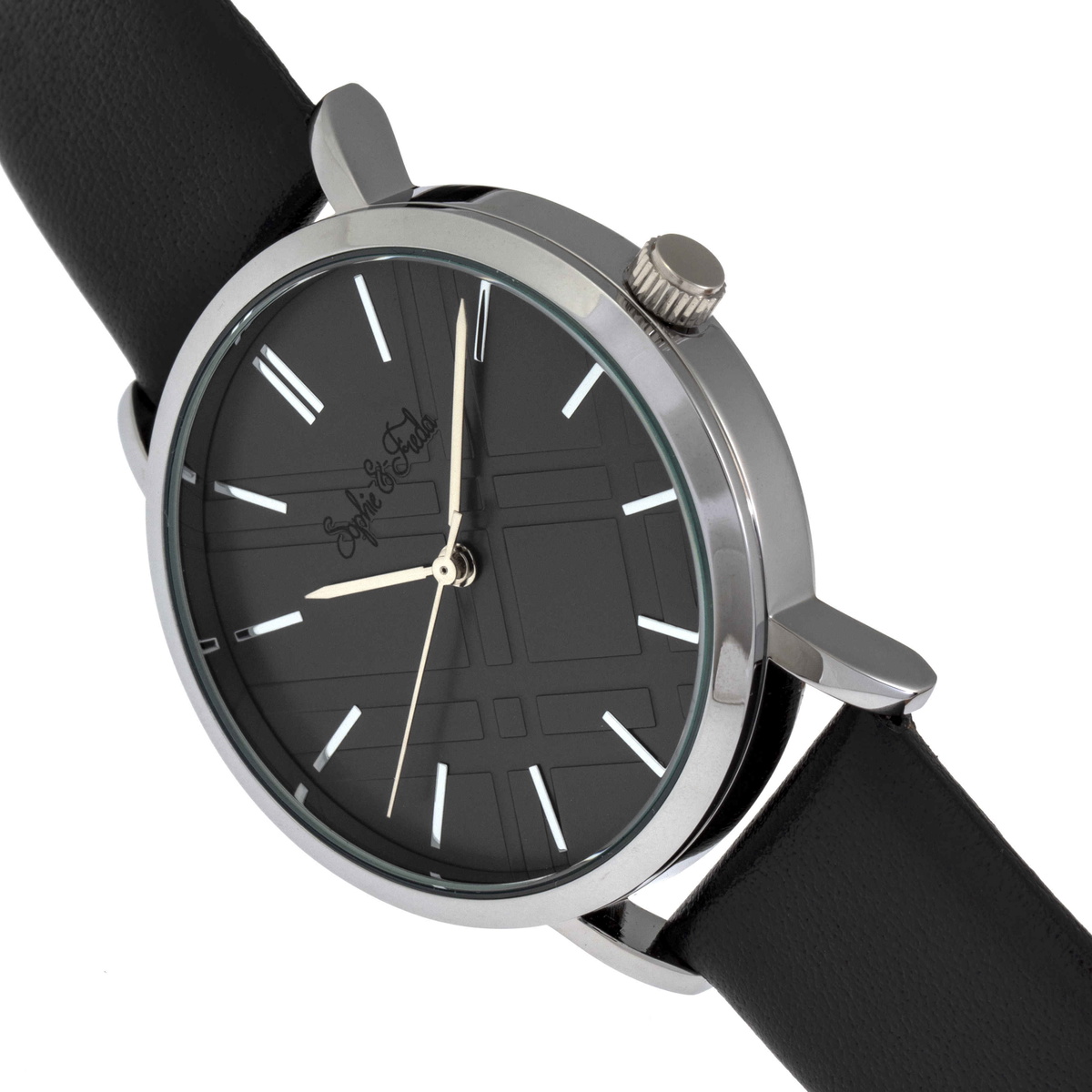 Sophie And Freda Budapest Quartz Black Dial Ladies Watch SF5002