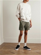 James Perse - Straight-Leg Cotton-Ripstop Drawstring Shorts - Green