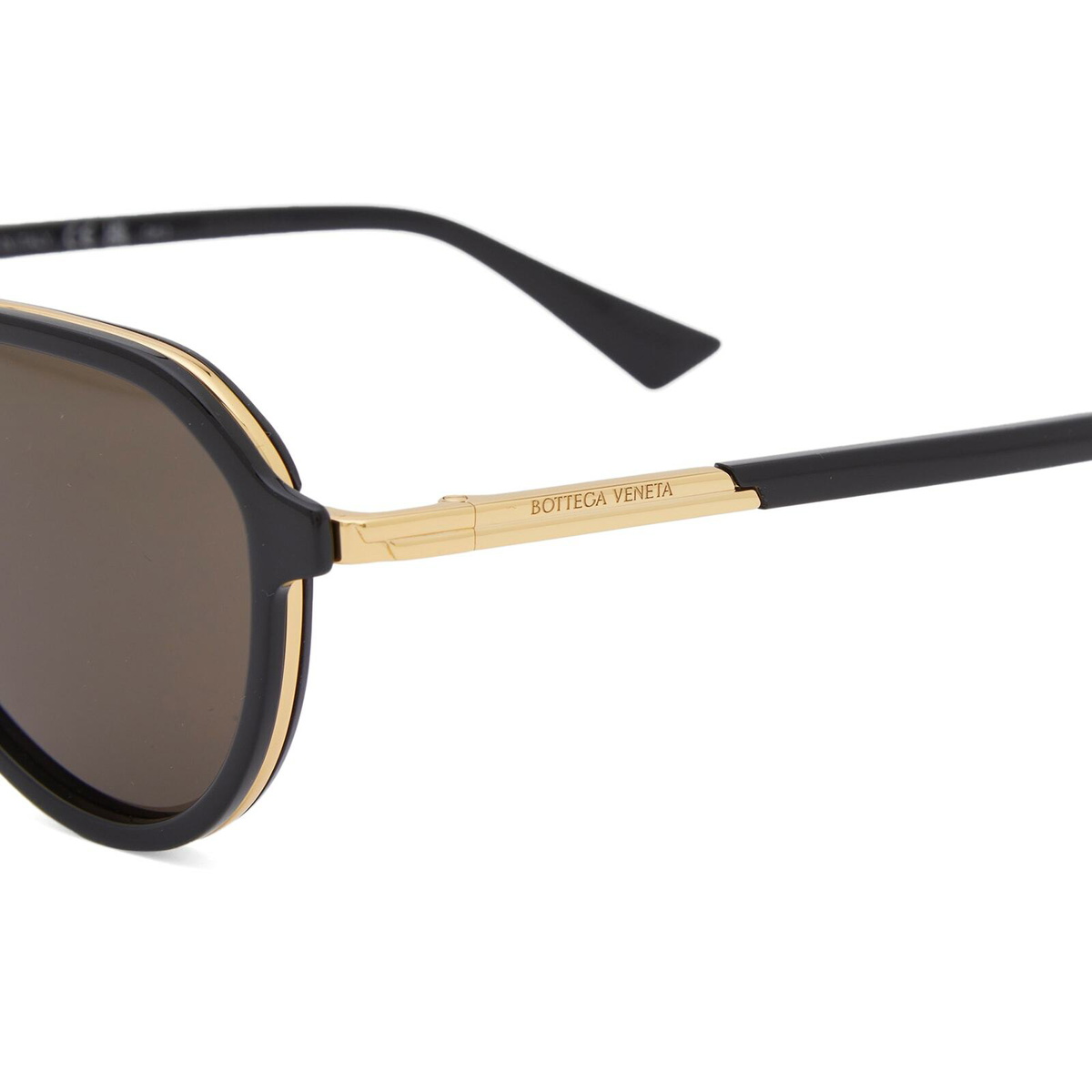 Bottega Veneta Eyewear Bottega Veneta BV1373S Sunglasses in Black