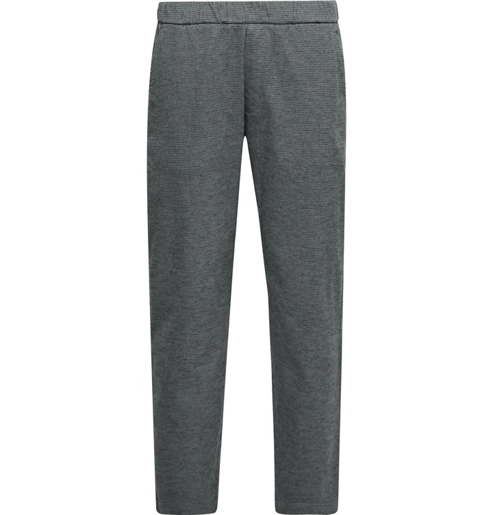 Photo: Barena - Slim-Fit Puppytooth Cotton-Blend Trousers - Gray