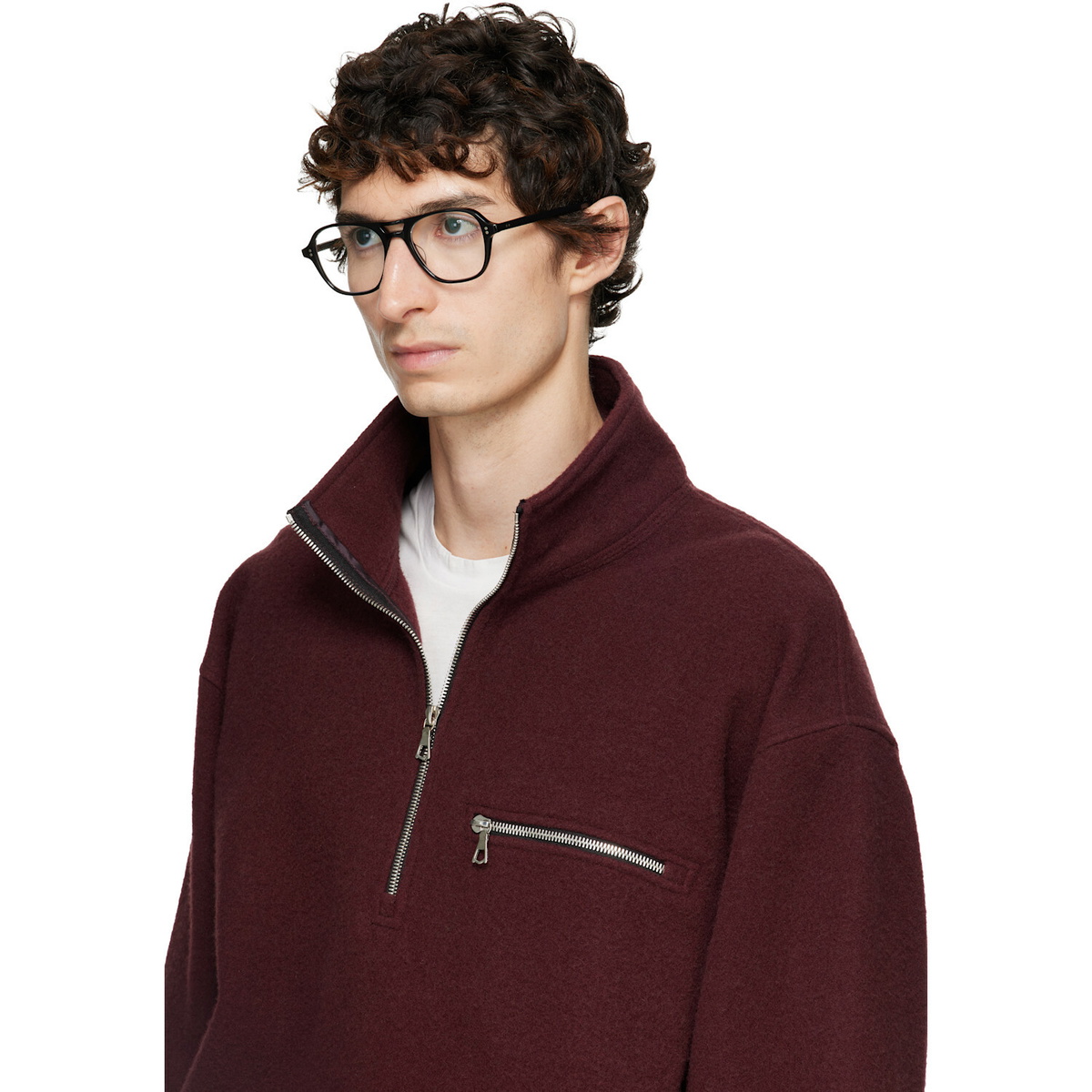 Garrett Leight Black Doc Glasses
