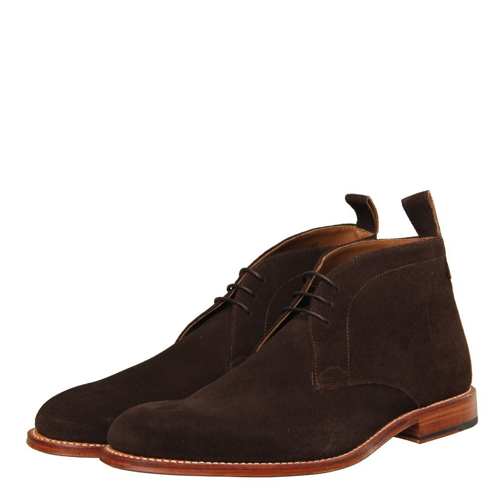 Boots - Marcus Chocolate Suede