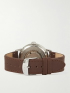 Timex - Marlin Automatic 40mm Stainless Steel and Leather Watch