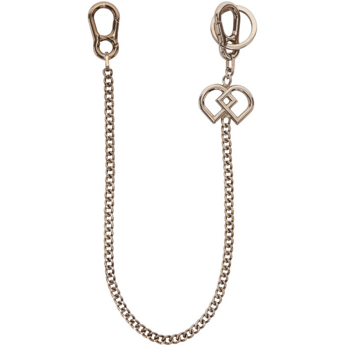 Photo: Dsquared2 Silver Chain Pants Keychain