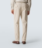 Rubinacci Manny cotton twill tapered pants