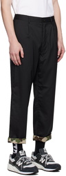 Comme des Garçons Homme Black Striped Trousers