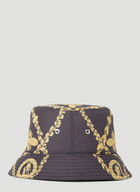 Versace Baroque Print Bucket Hat male Gold