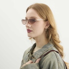 Le Specs Bubbles Sunglasses in Gold/Smokey Pink Grad 
