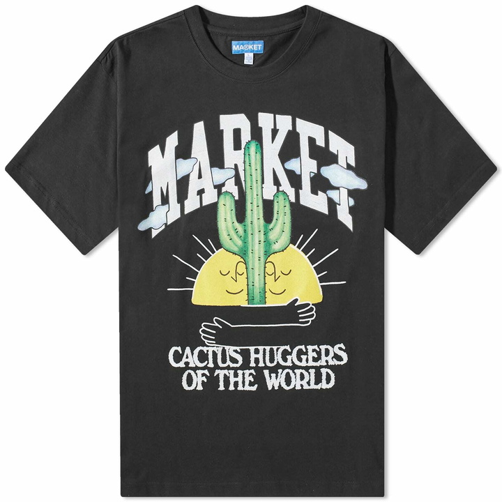 Photo: MARKET Men's Cactus Lovers T-Shirt in Black