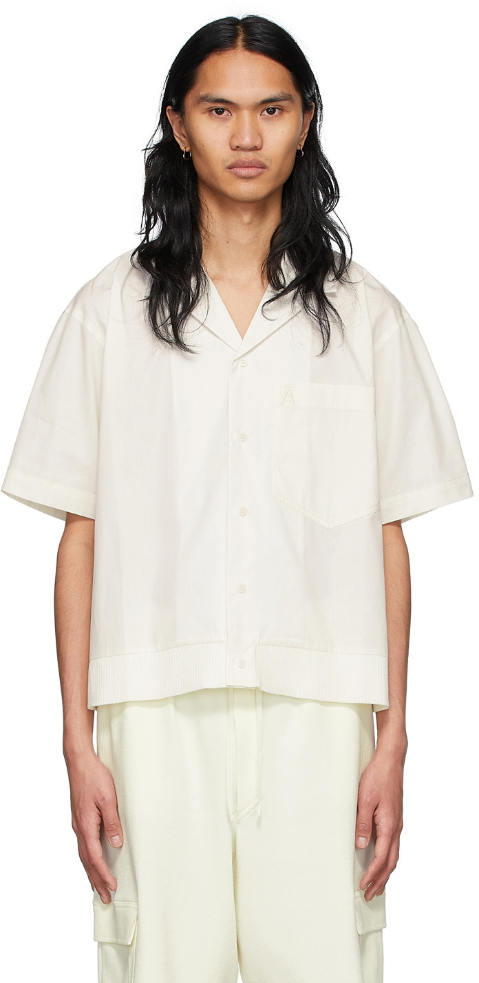 ANDREĀDAMO SSENSE Exclusive Off-White Cotton Shirt