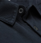 James Perse - Supima Cotton-Jersey Polo Shirt - Men - Storm blue