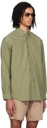 Polo Ralph Lauren Khaki Garment-Dyed Shirt