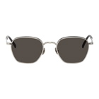 Matsuda Silver and Black M3101 Sunglasses
