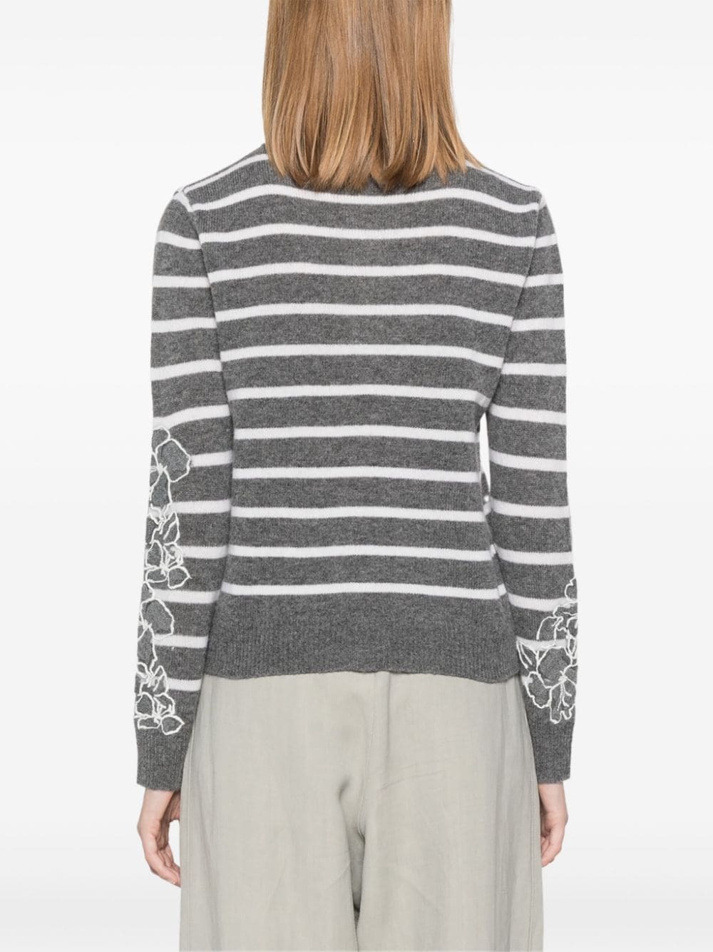 ERMANNO - Wool Striped Cardigan