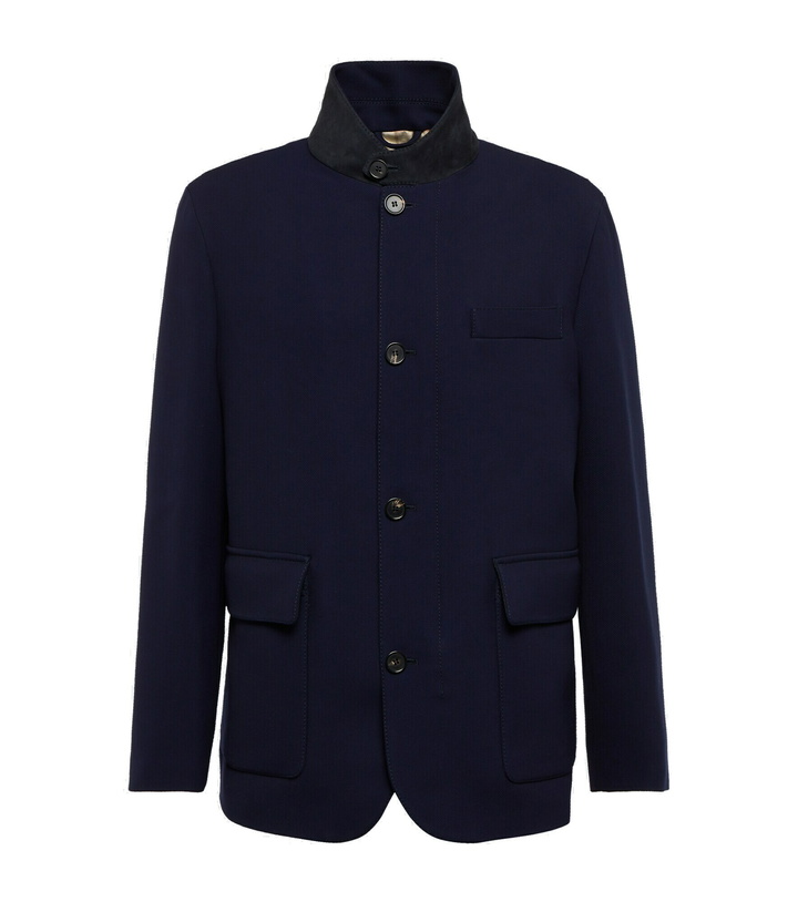 Photo: Loro Piana - Roadster wool jacket