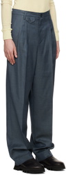 Maiden Name Blue Emily Trousers