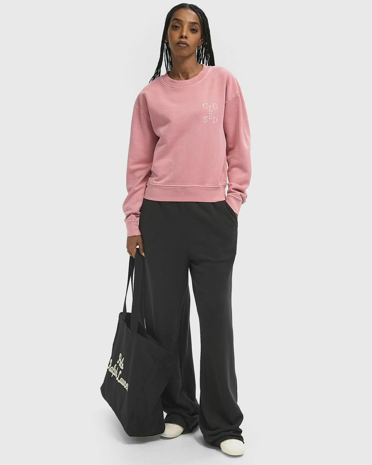CLOSED PRINTED SWEATSHIRT pink Women