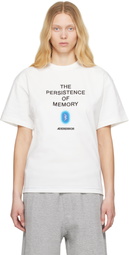 ADER error White Blue Net Product. 49 T-shirt