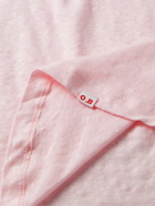 Orlebar Brown - OB-T Slim-Fit Linen-Jersey T-Shirt - Pink