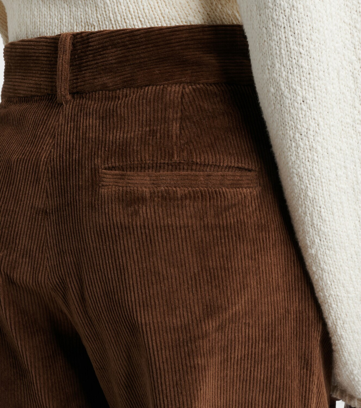 Aya Muse Aven cotton-blend corduroy wide-leg pants