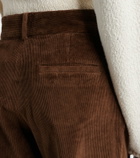Aya Muse Aven cotton-blend corduroy wide-leg pants