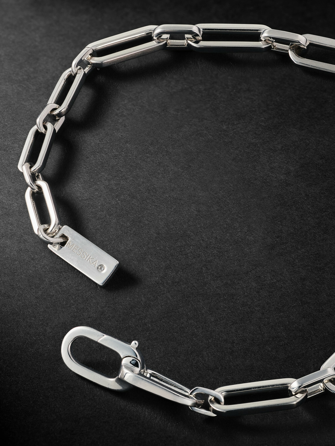 Messika - White Gold Diamond Chain Bracelet