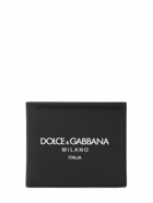 DOLCE & GABBANA - Leather Printed Logo Bifold Wallet