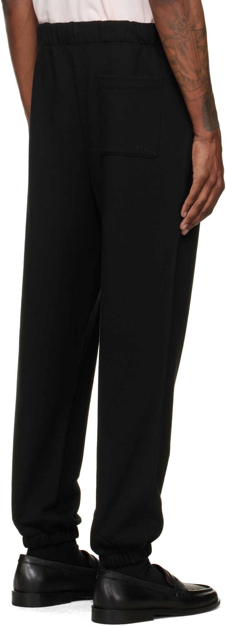 BOSS Black Drawstring Sweatpants