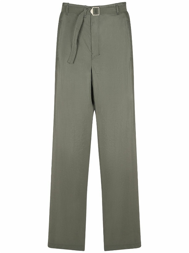 Photo: LEMAIRE - Seamless Silk Blend Pants W/belt