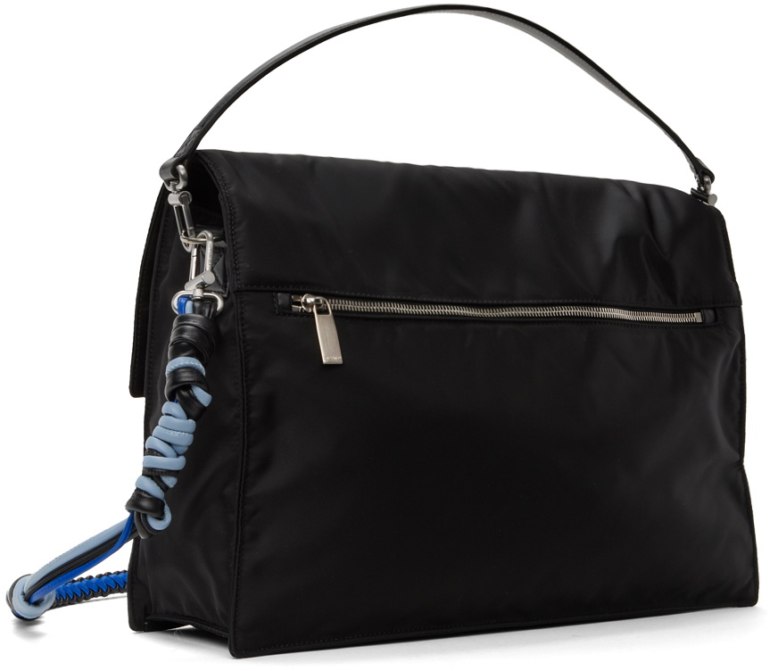 Off-White Black Jitney Messenger Bag