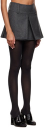 Maximilian Davis Gray Madeline Miniskirt