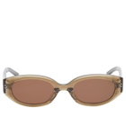 Gentle Monster Void Sunglasses in Khaki 