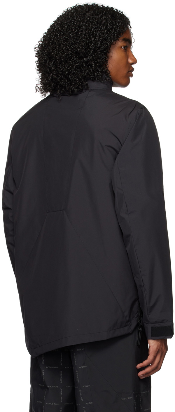 A-COLD-WALL* Black Grisdale Storm Tech Jacket A-Cold-Wall*