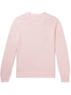 Anderson & Sheppard - Slim-Fit Cotton Sweater - Pink