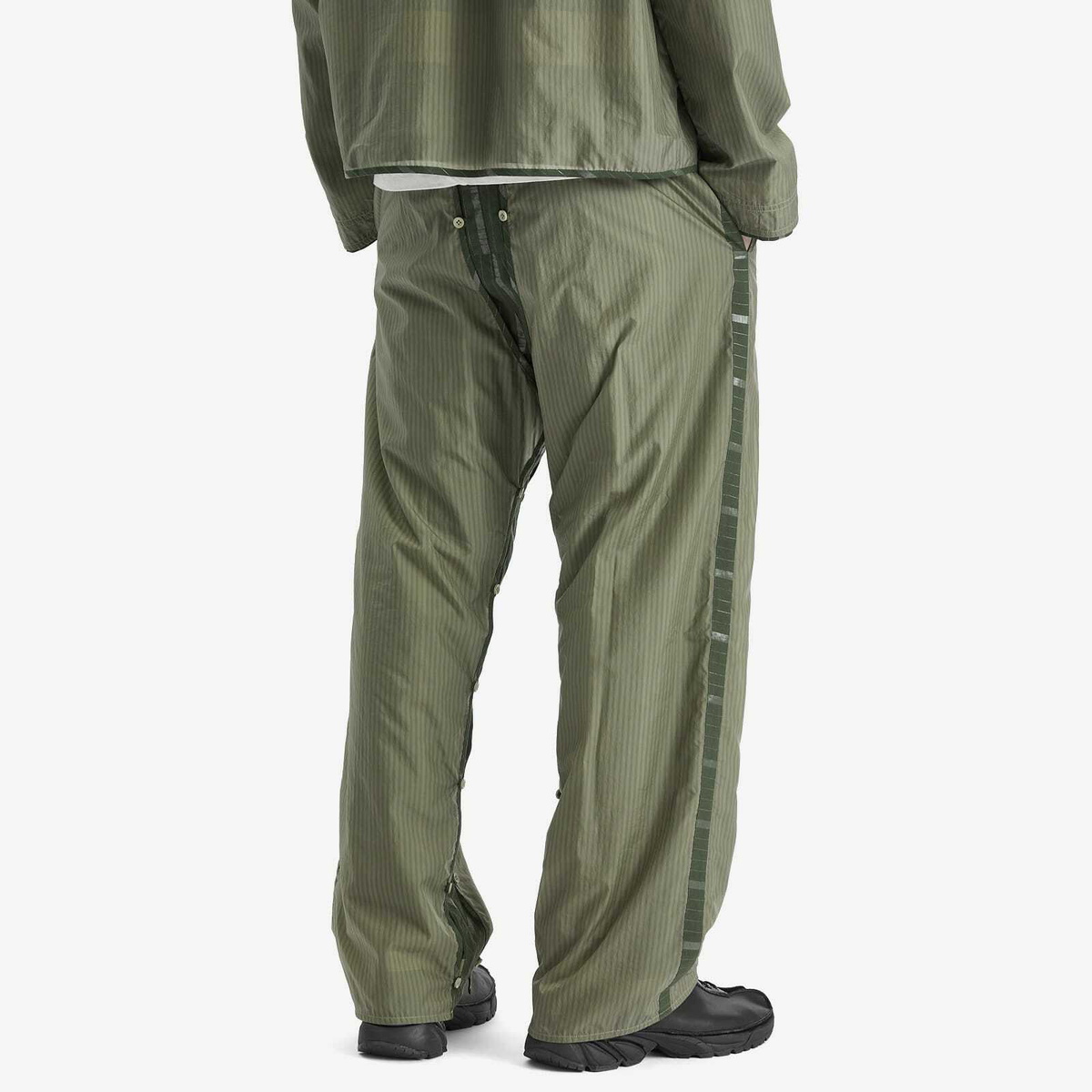 Craig Green Men's Layered Shell Trousers in Olive