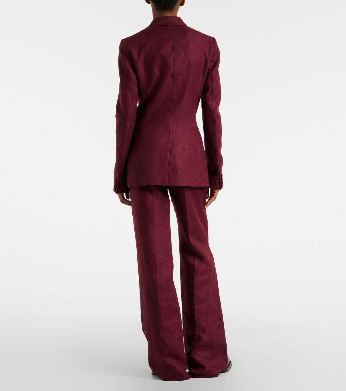 Gabriela Hearst Vesta linen flared pants