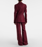 Gabriela Hearst Vesta linen flared pants