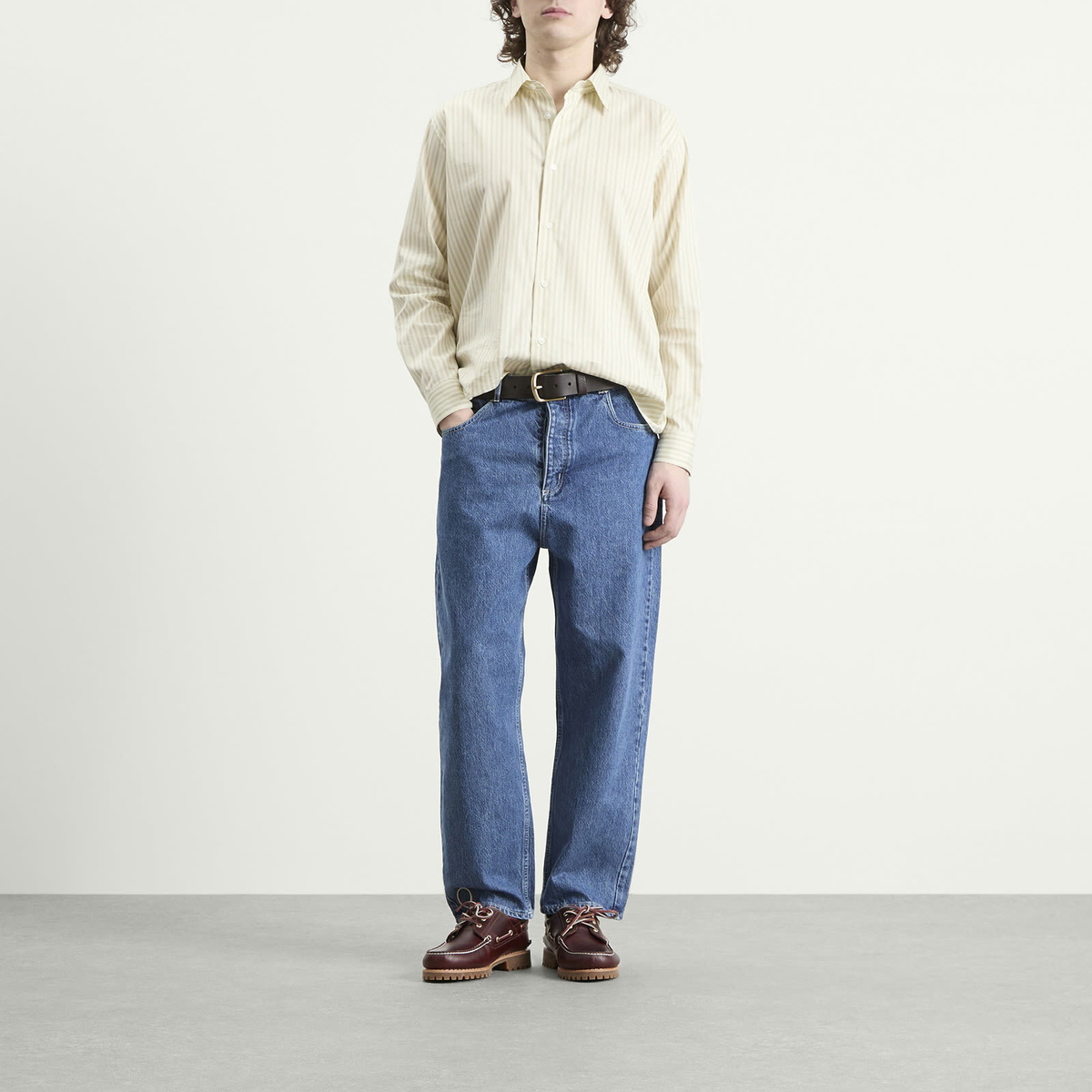 A Kind of Guise Men's Terek Jeans in Worn Denim