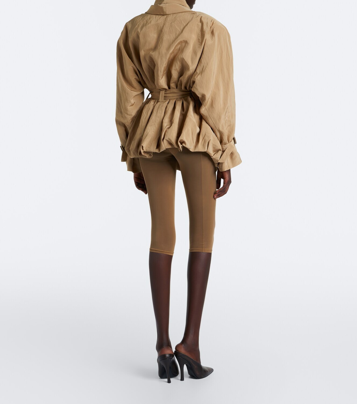 Magda Butrym Semi-sheer capri pants