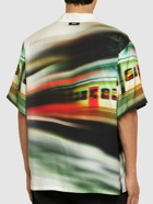 MSGM Speedy Metro Print Short Sleeve Shirt