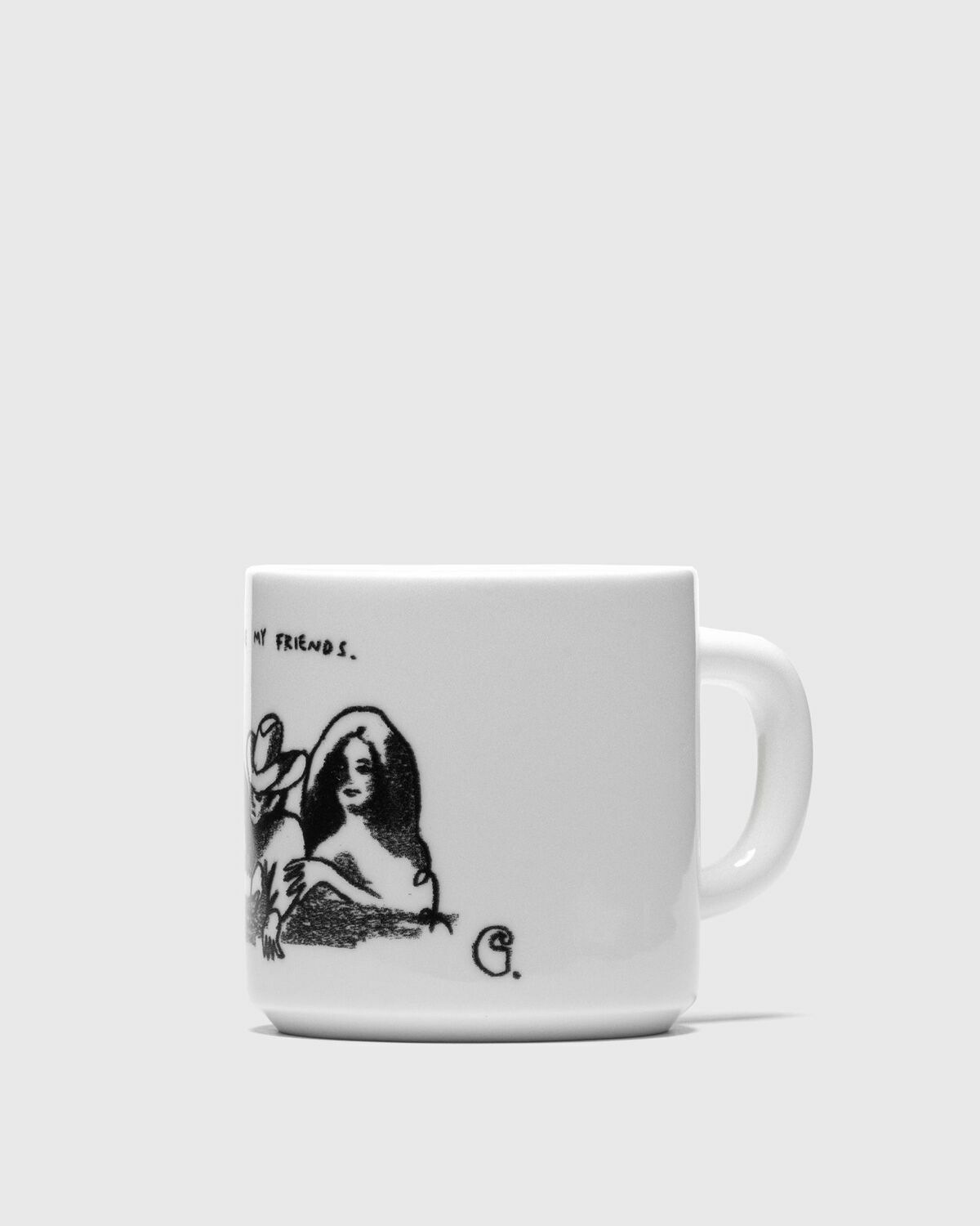 Carhartt Wip Pepe Friends Mug White Tableware