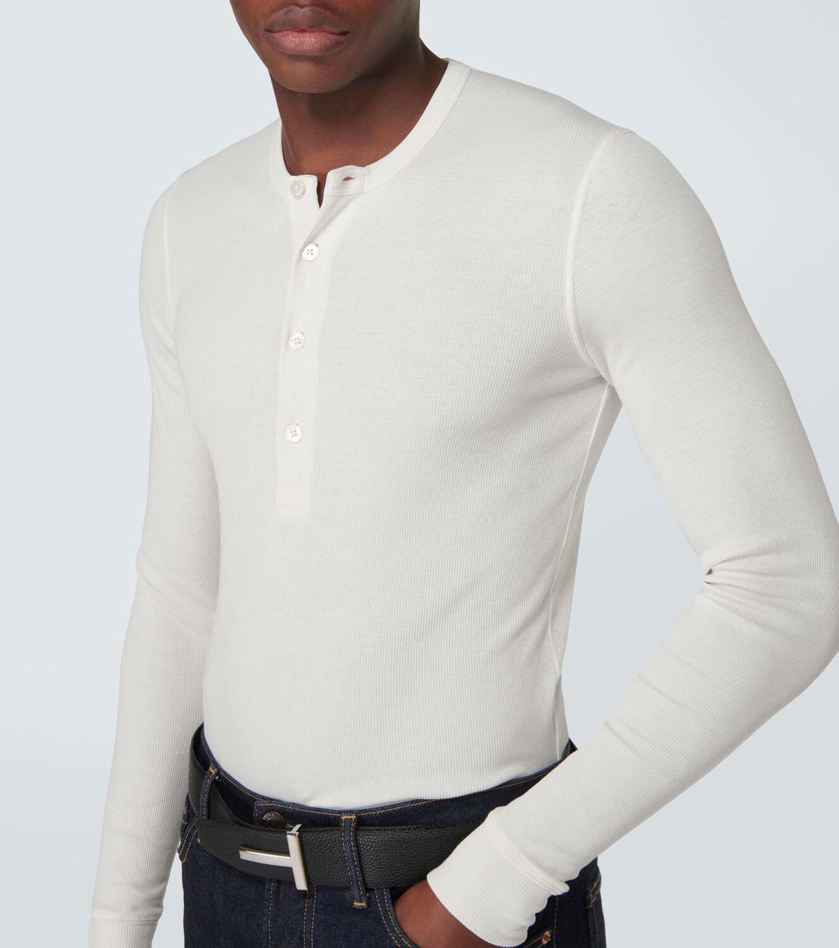 Tom Ford Jersey Henley shirt TOM FORD