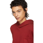 Haider Ackermann Red Perth Hoodie