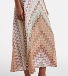 Missoni Lamé midi dress