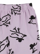 BOBO CHOSES Birds Print Organic Cotton Shorts